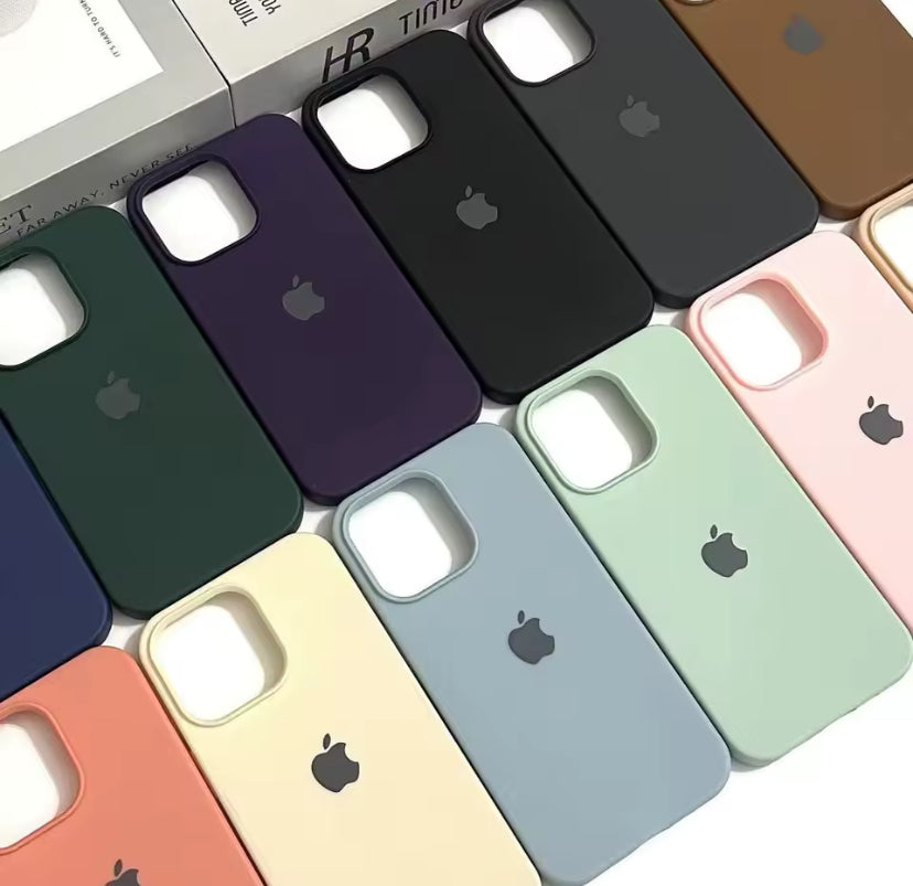 Coque Silicone iPhone Officielle